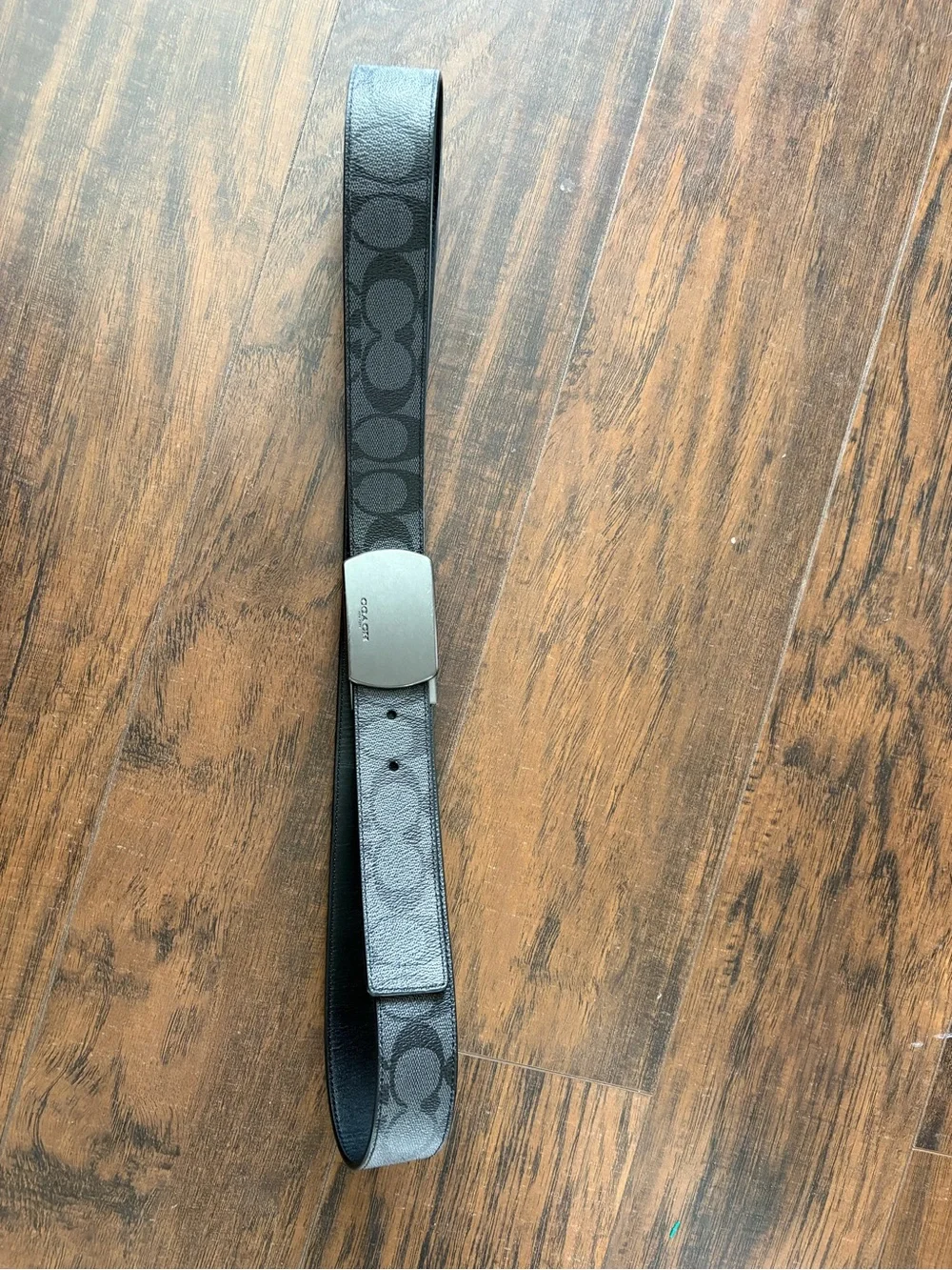 Coach logo belt 42” Large